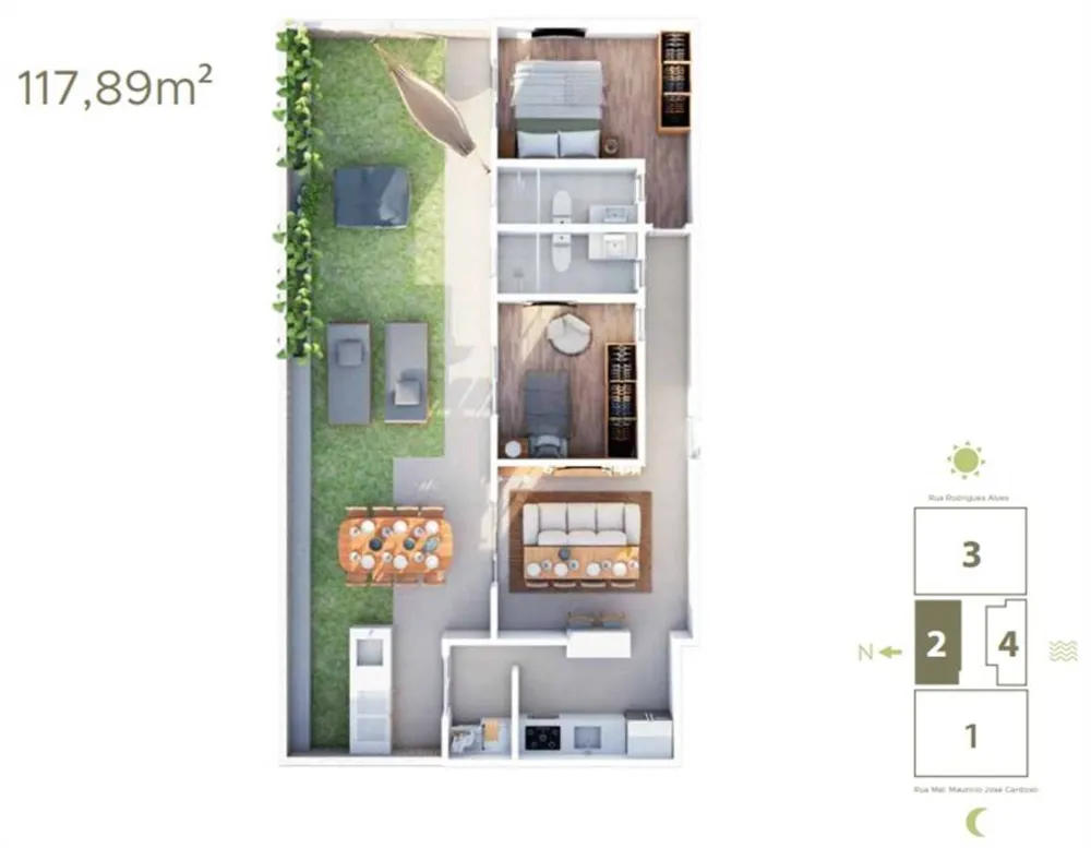 Apartamento, 2 quartos, 73 m² - Foto 9