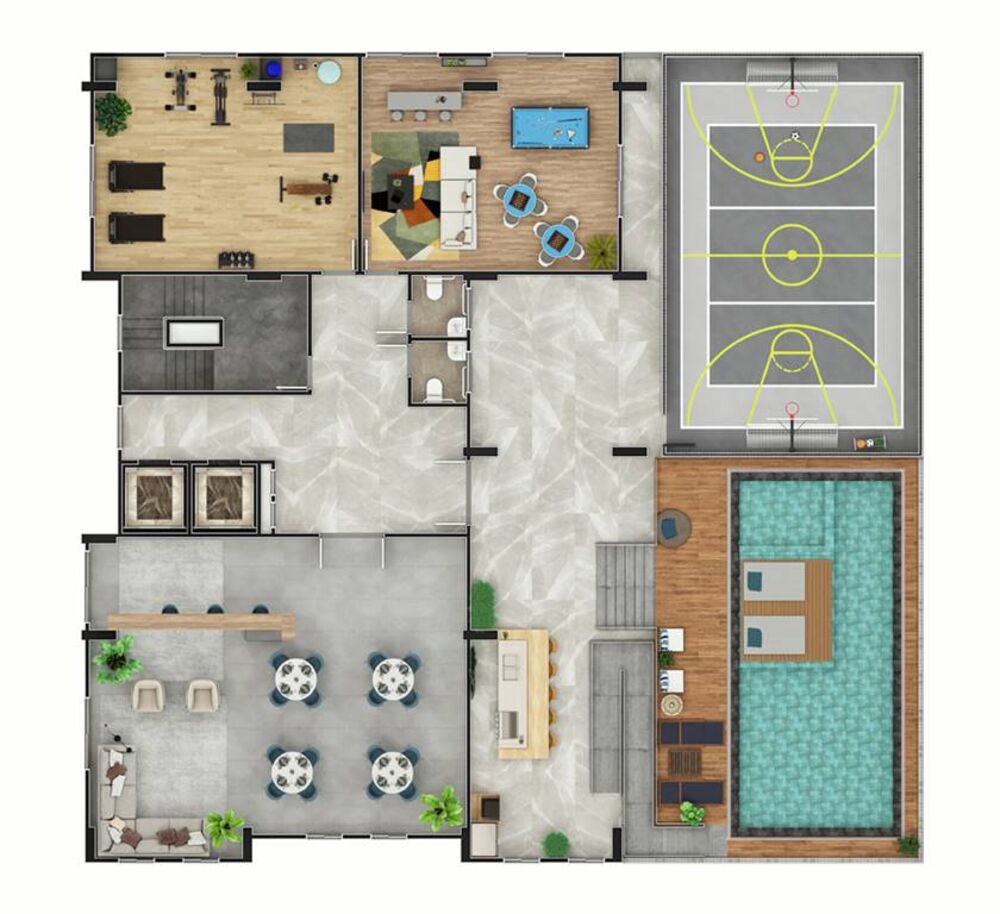 Apartamento, 1 quarto, 50 m² - Foto 4