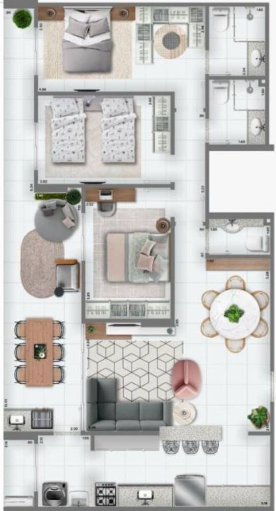 Apartamento, 3 quartos, 115 m² - Foto 7