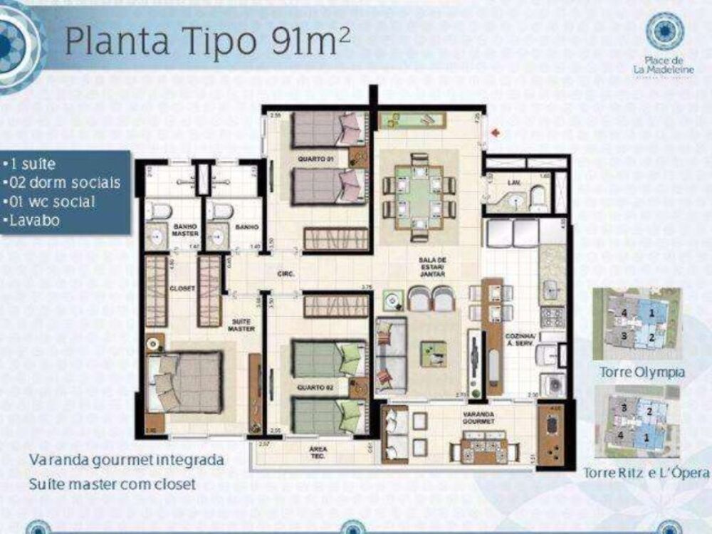 Apartamento, 2 quartos, 71 m² - Foto 4