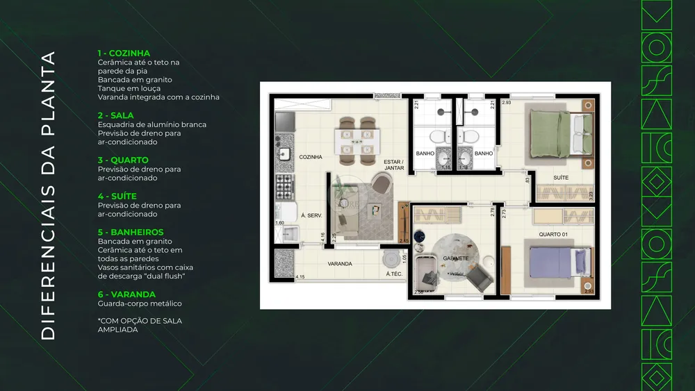 Apartamento, 3 quartos, 76 m² - Foto 14