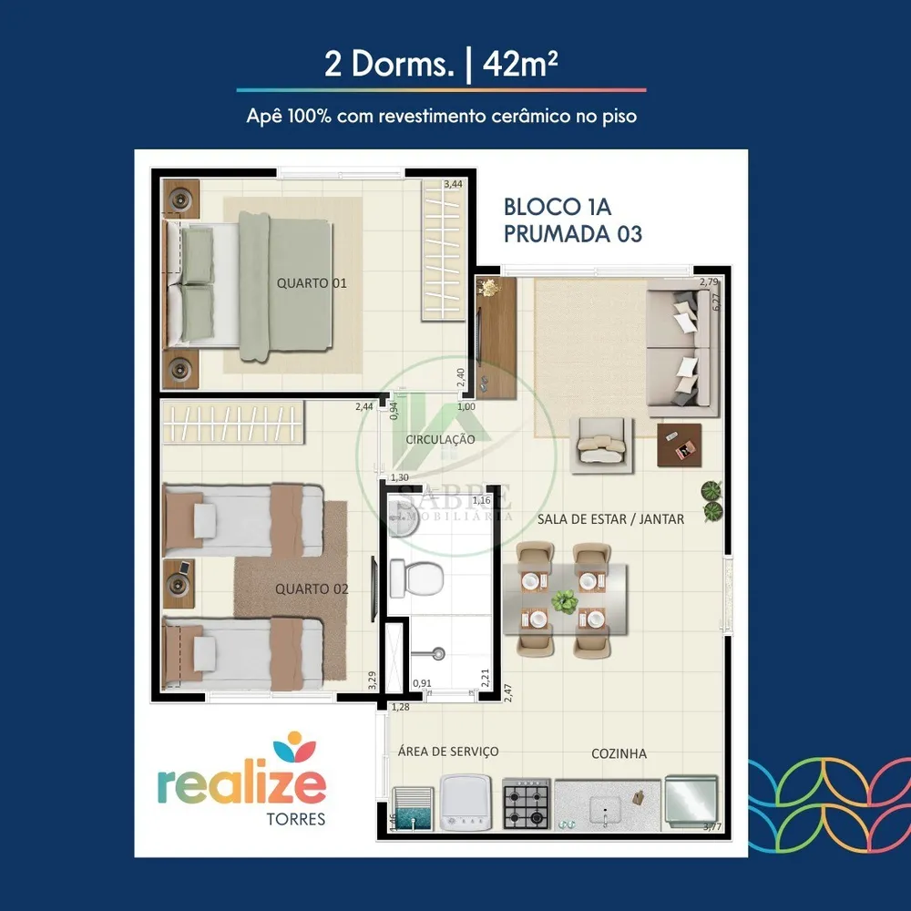 Apartamento, 2 quartos, 42 m² - Foto 10