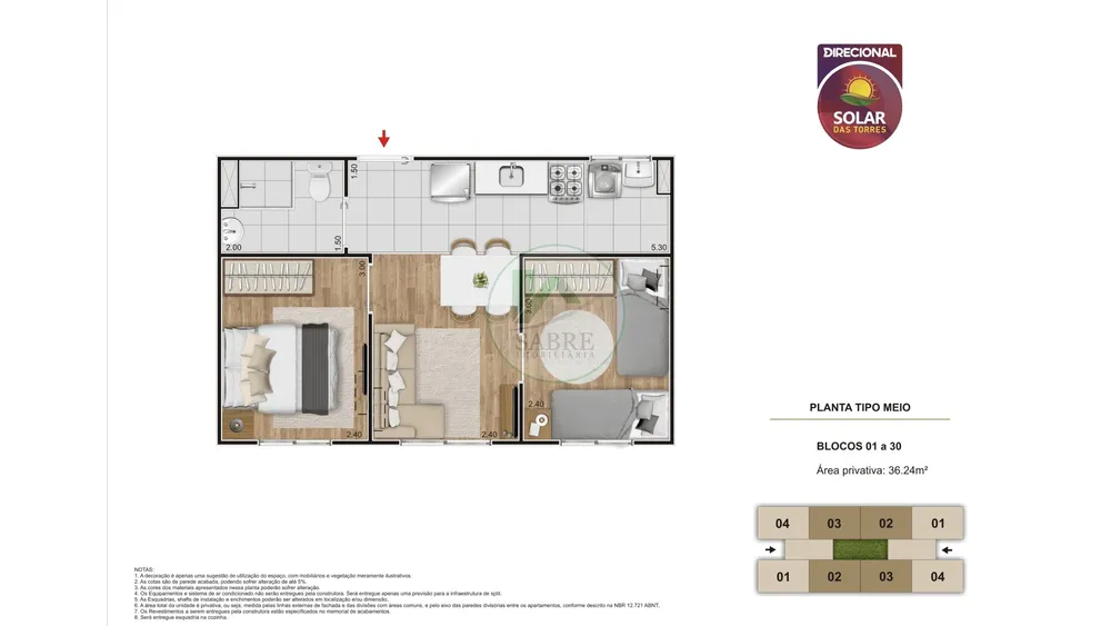 Apartamento, 2 quartos, 41 m² - Foto 12