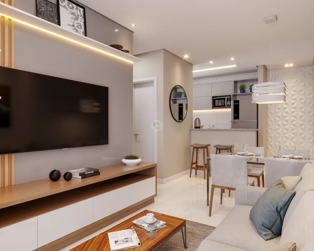 Apartamento, 2 quartos, 59 m² - Foto 1