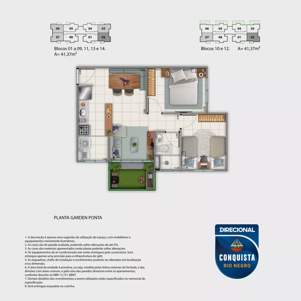 Apartamento, 2 quartos, 41 m² - Foto 19
