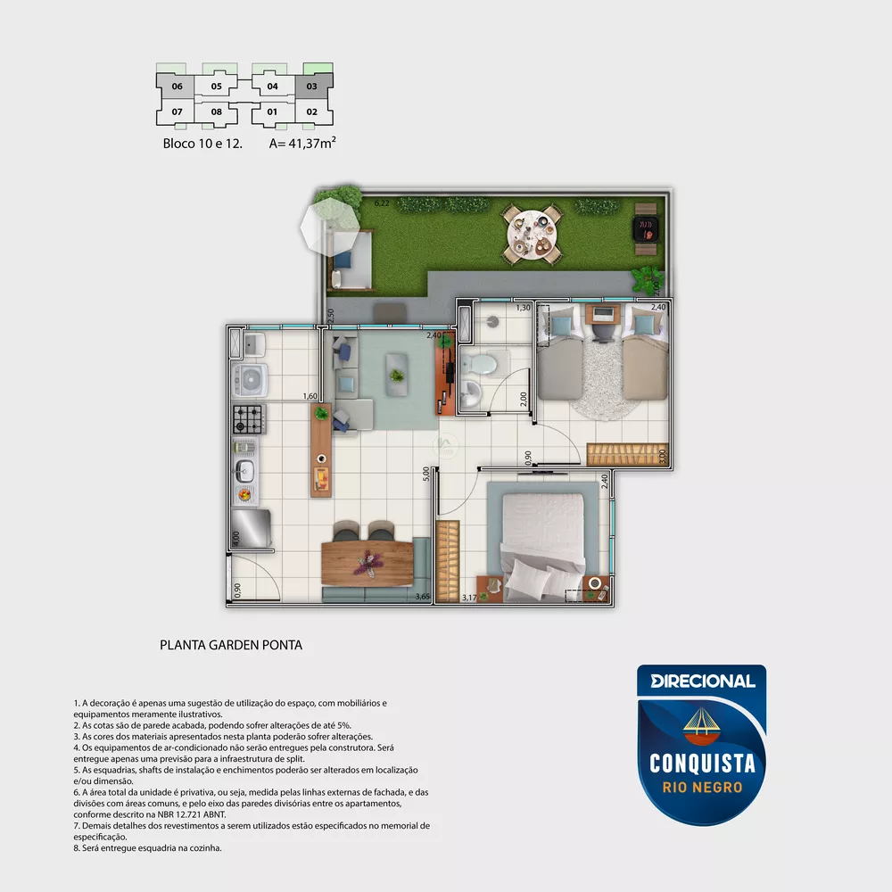 Apartamento, 2 quartos, 41 m² - Foto 6