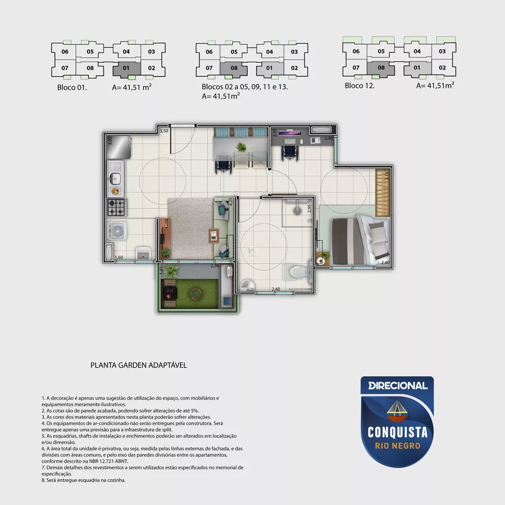 Apartamento, 2 quartos, 41 m² - Foto 11