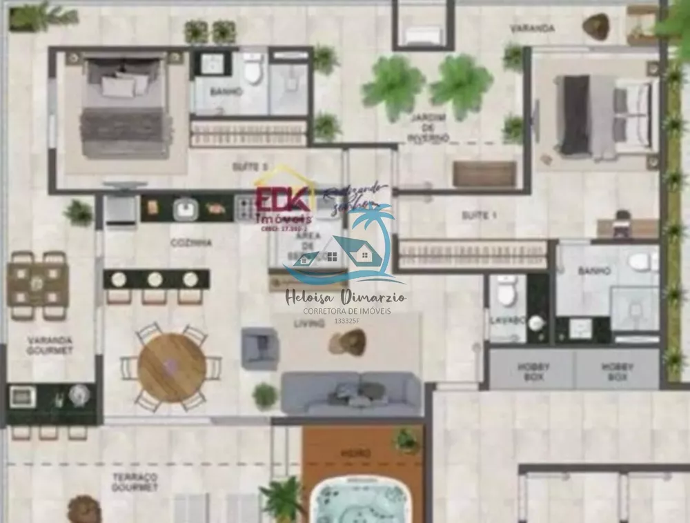 Cobertura, 3 quartos, 139 m² - Foto 4