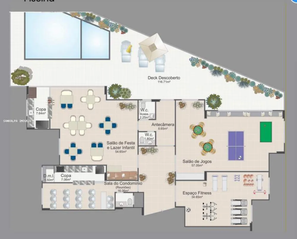 Apartamento, 1 quarto, 73 m² - Foto 2