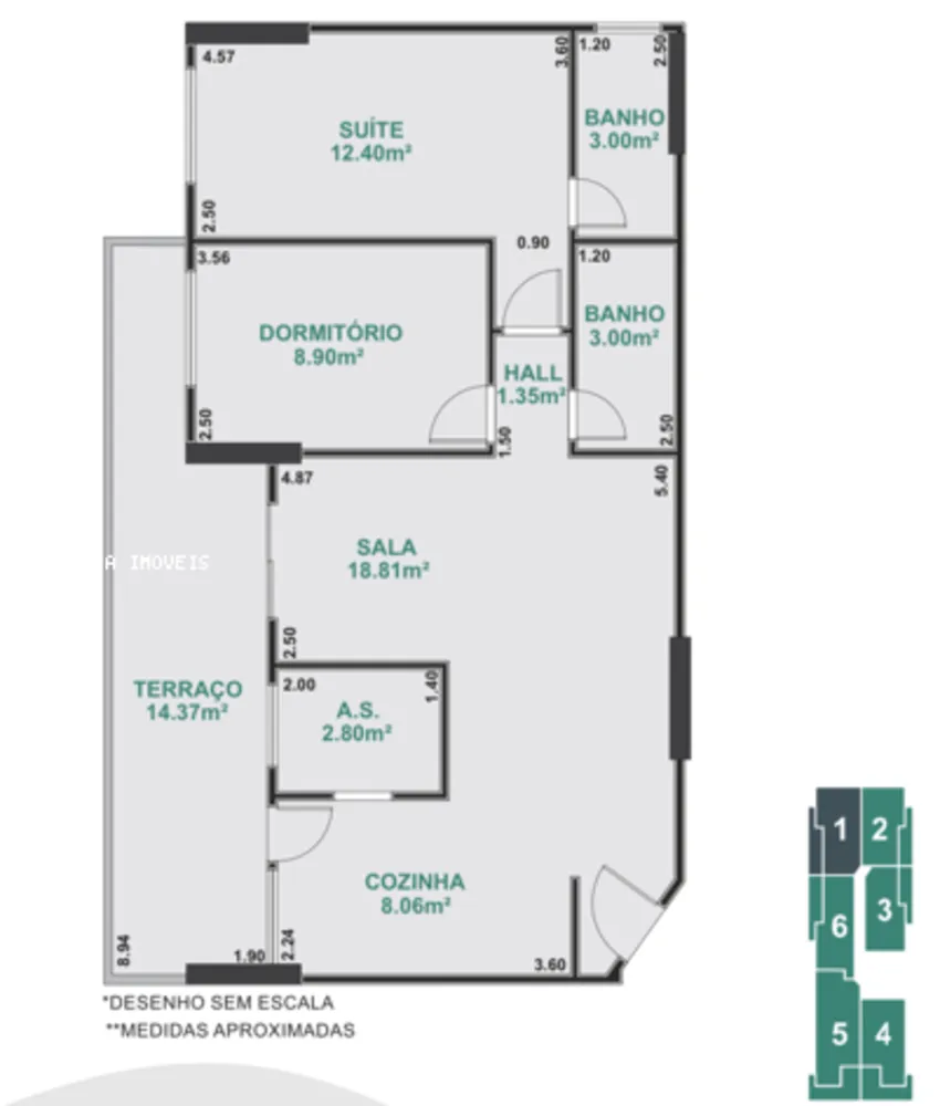Apartamento, 2 quartos, 79 m² - Foto 15