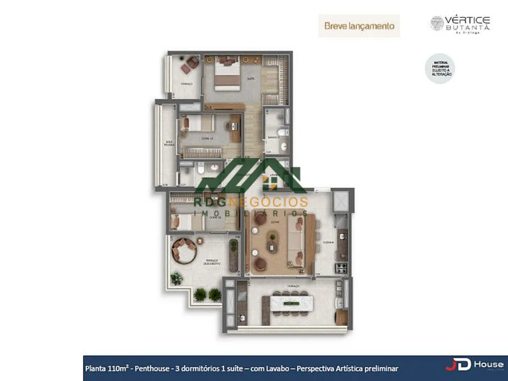 Apartamento, 2 quartos, 513 m² - Foto 7
