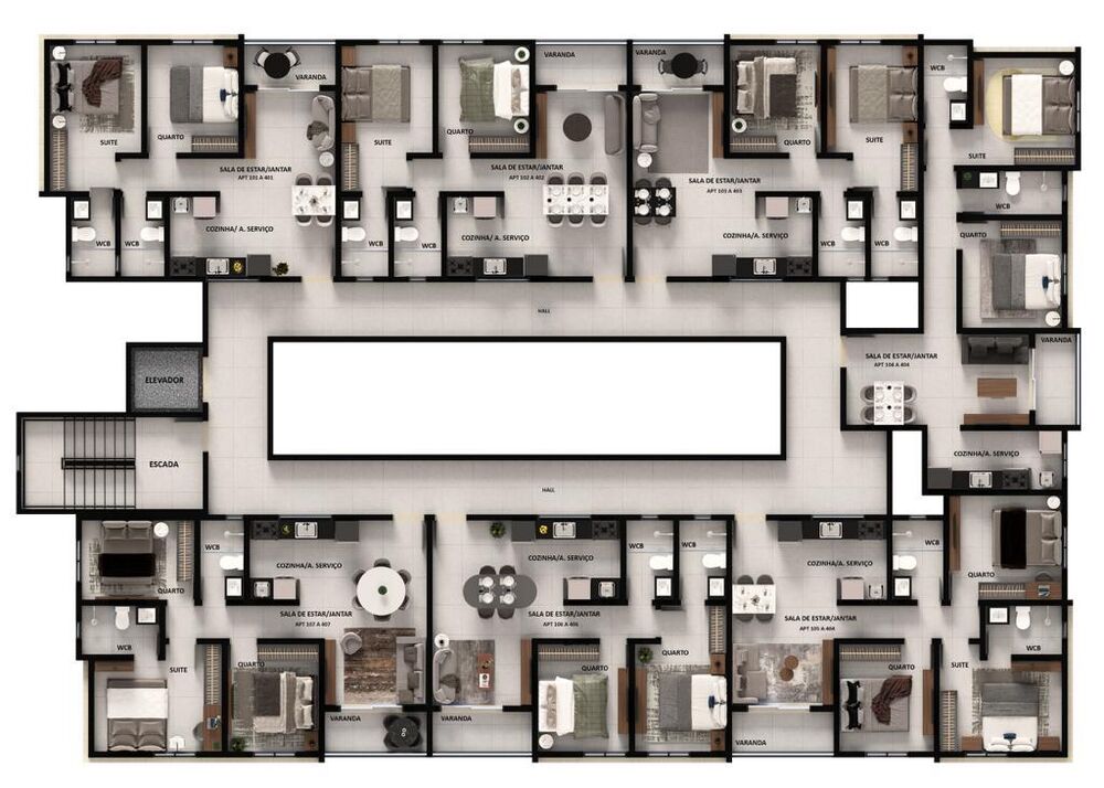 Apartamento, 2 quartos - Foto 8