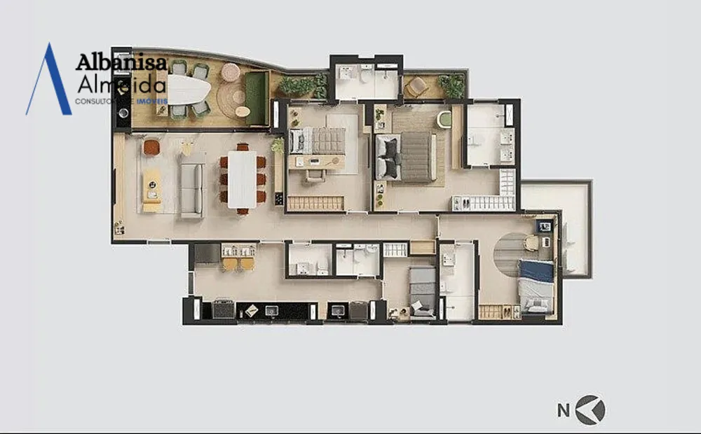 Apartamento, 3 quartos, 31 m² - Foto 2