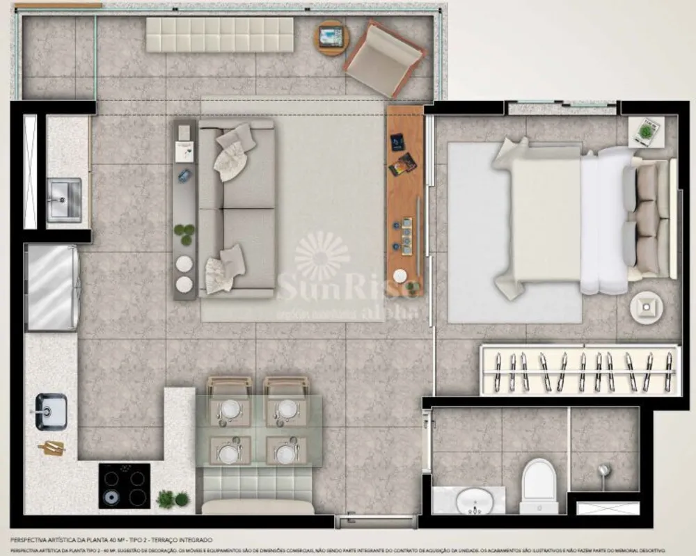 Apartamento, 1 quarto, 40 m² - Foto 13