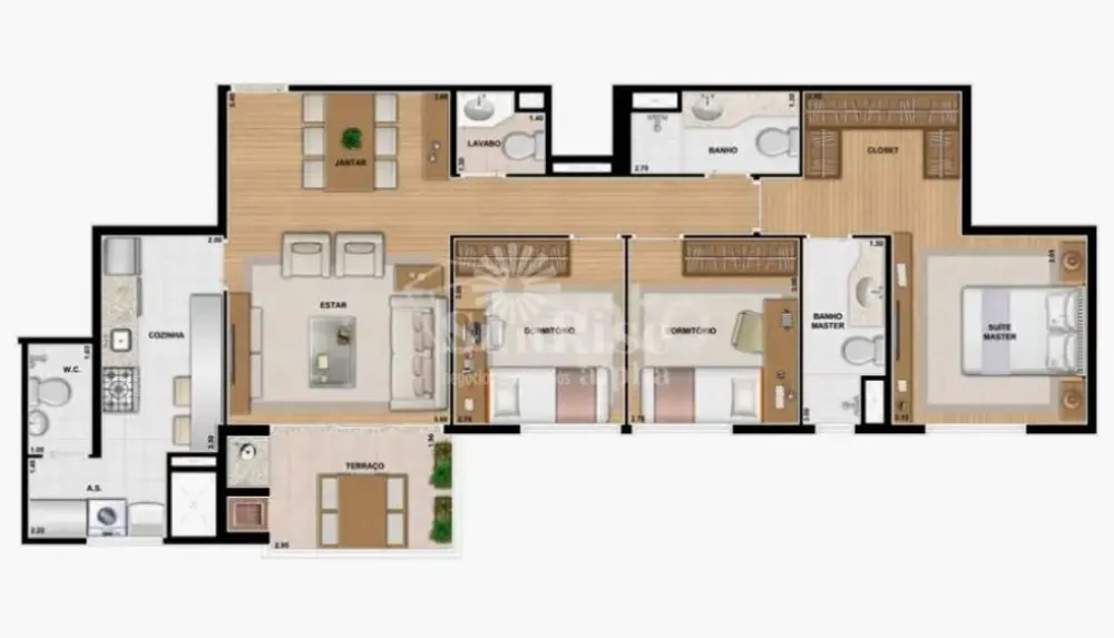 Apartamento, 2 quartos, 83 m² - Foto 15