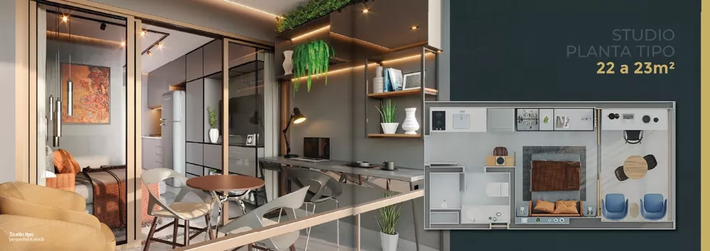 Apartamento, 22 m² - Foto 33