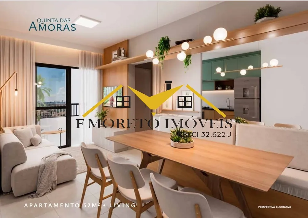 Apartamento, 2 quartos, 52 m² - Foto 2