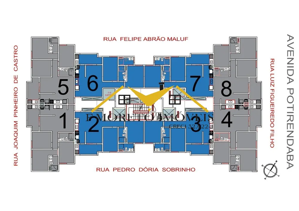 Apartamento, 2 quartos, 63 m² - Foto 1