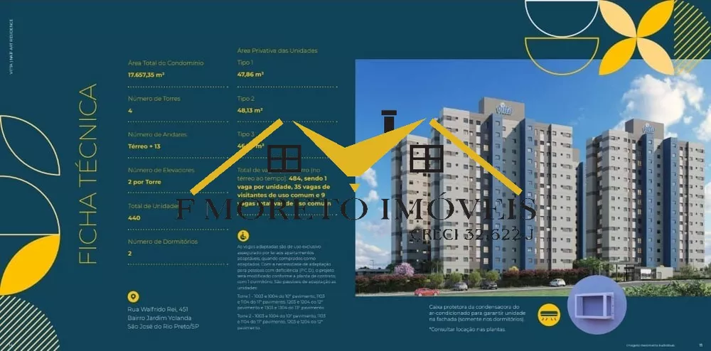 Apartamento, 2 quartos, 46 m² - Foto 3