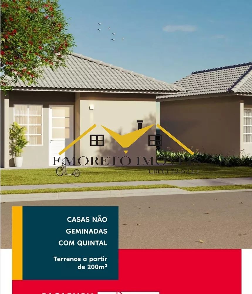 Casa, 2 quartos, 43 m² - Foto 1
