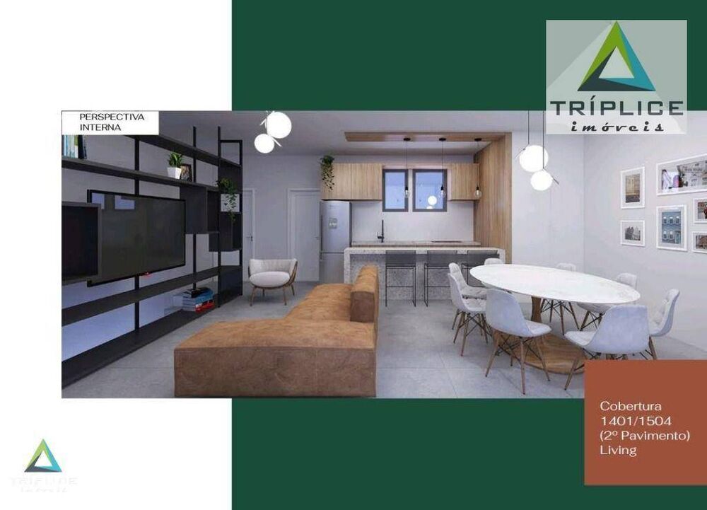 Cobertura, 3 quartos, 159 m² - Foto 1