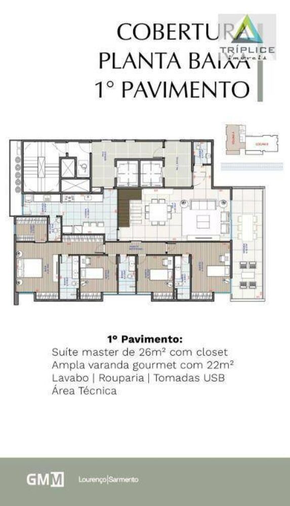 Cobertura, 4 quartos, 520 m² - Foto 20