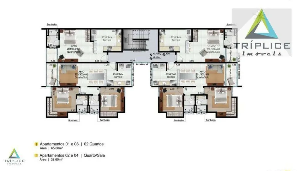 Apartamento, 1 quarto, 58 m² - Foto 11