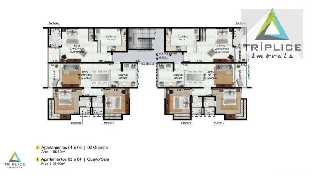 Apartamento, 1 quarto, 58 m² - Foto 10