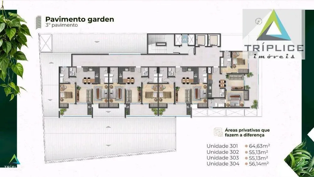 Apartamento, 2 quartos, 55 m² - Foto 8