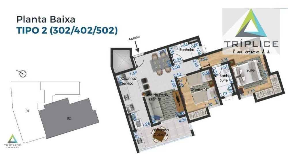 Apartamento, 2 quartos, 67 m² - Foto 10