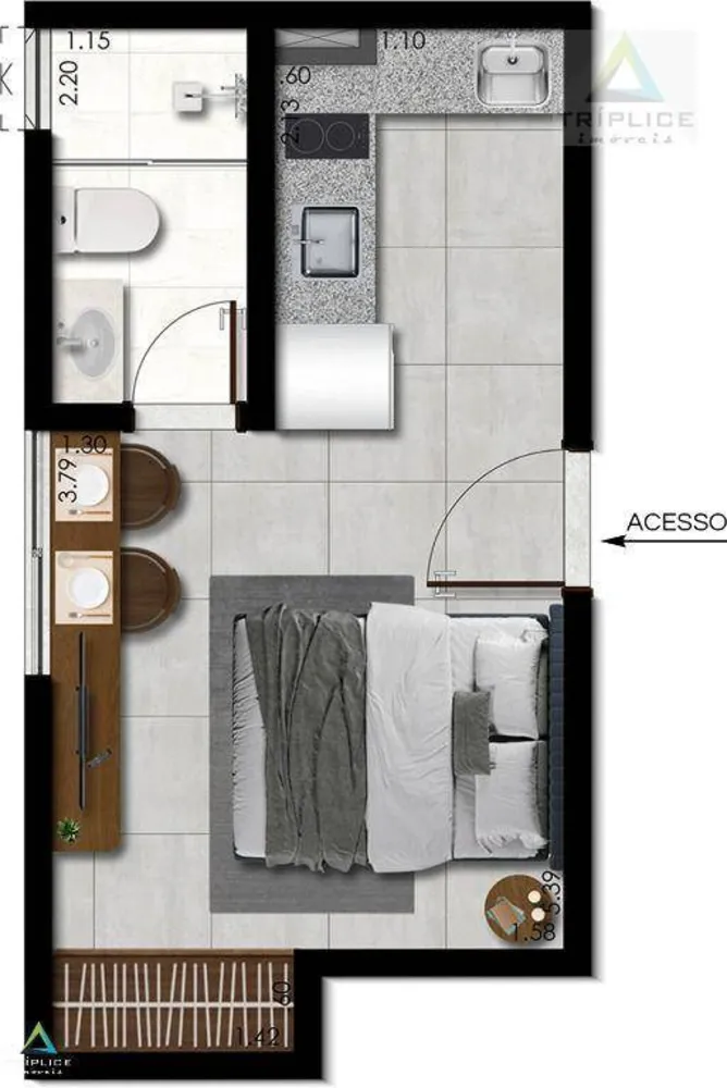 Apartamento, 2 quartos, 47 m² - Foto 13