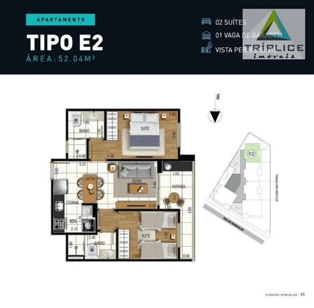 Apartamento, 2 quartos, 58 m² - Foto 16