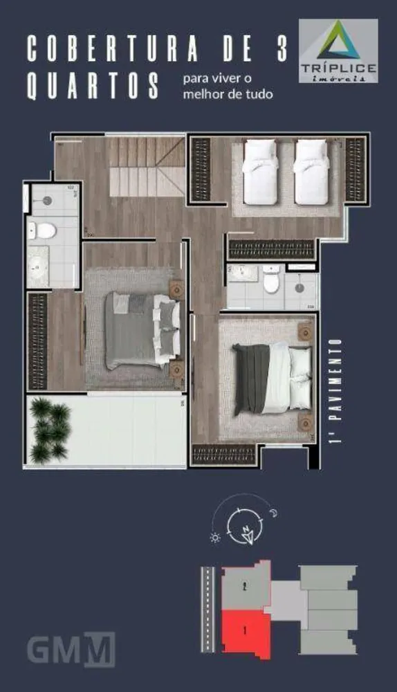 Kitnet-Studio, 34 m² - Foto 20