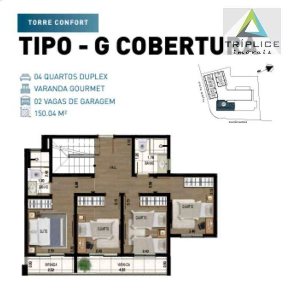 Apartamento, 3 quartos, 61 m² - Foto 8