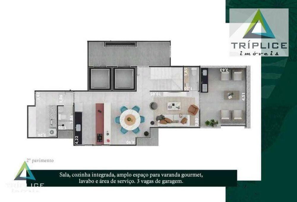 Cobertura, 4 quartos, 260 m² - Foto 3