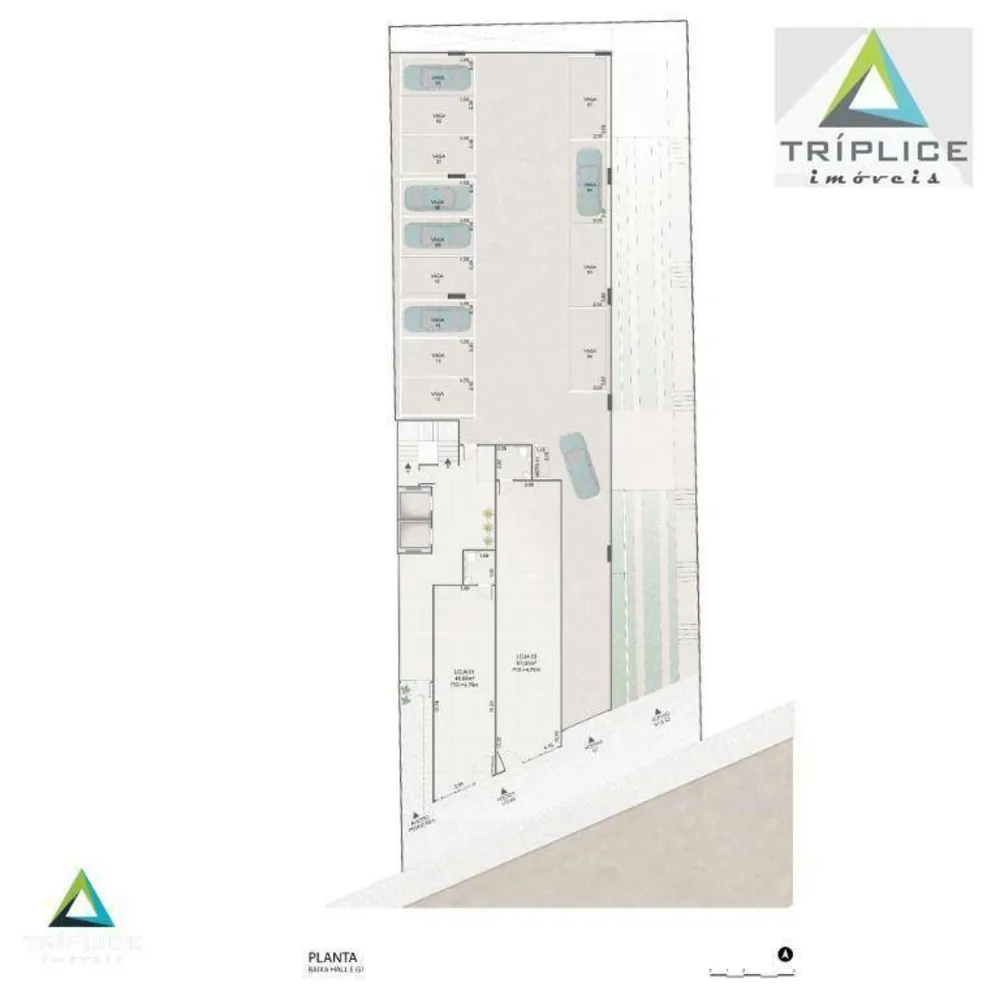 Loja-Salão, 67 m² - Foto 1