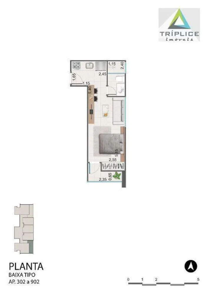 Loja-Salão, 67 m² - Foto 12