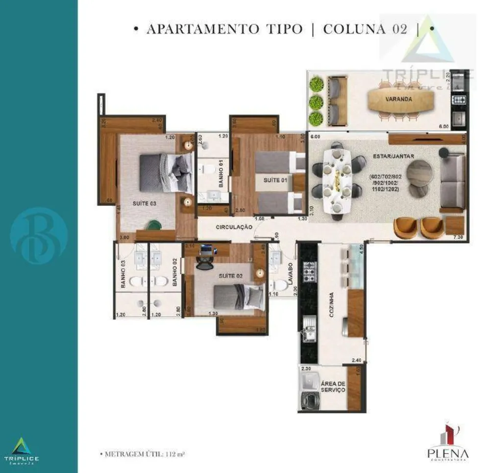 Apartamento, 3 quartos, 112 m² - Foto 12
