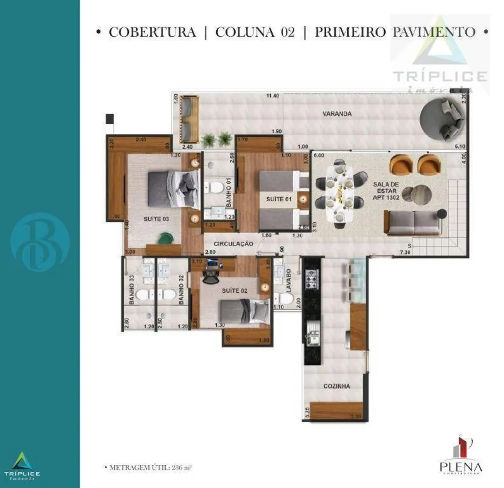 Apartamento, 3 quartos, 112 m² - Foto 14