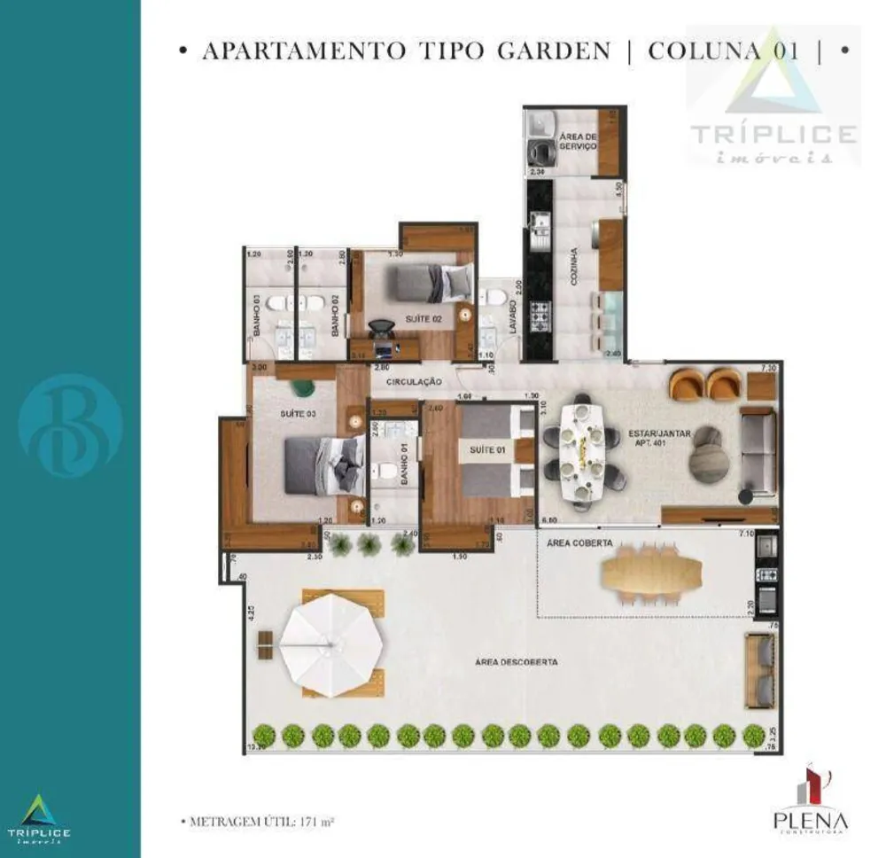 Apartamento, 3 quartos, 171 m² - Foto 8