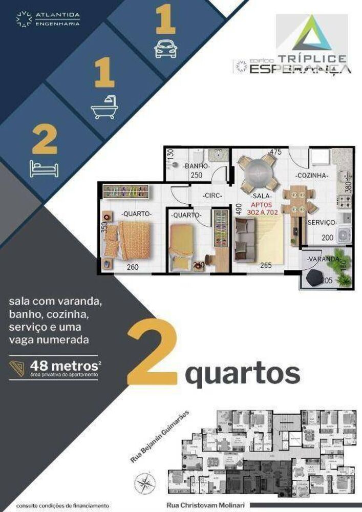 Apartamento, 2 quartos, 67 m² - Foto 4