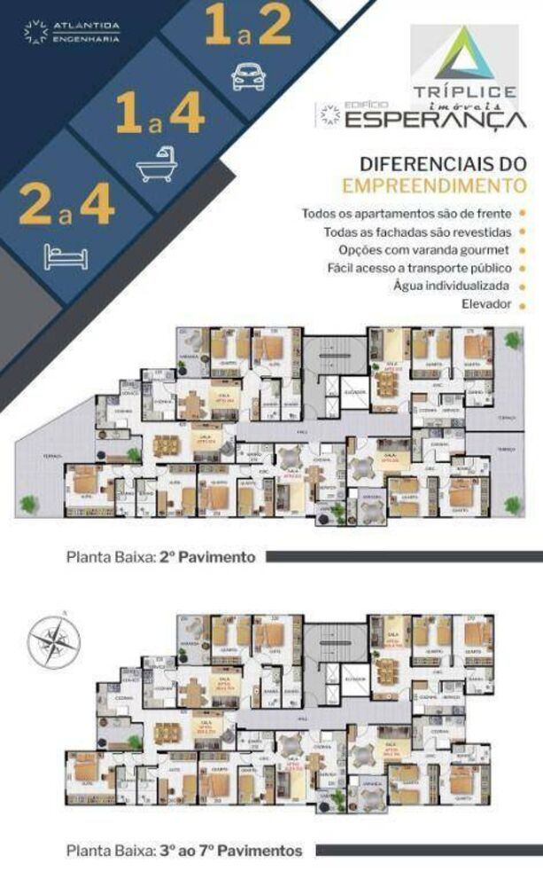 Apartamento, 2 quartos, 67 m² - Foto 2