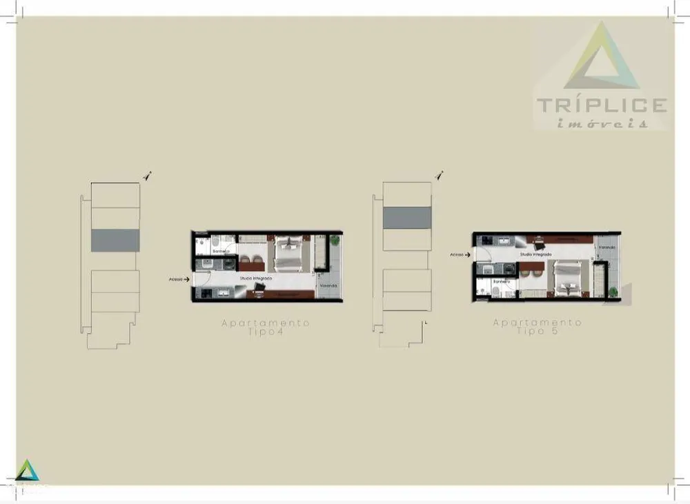 Apartamento, 1 quarto, 42 m² - Foto 5
