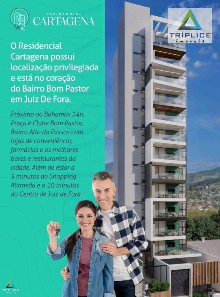Apartamento à venda com 3 quartos, 134m² - Foto 1