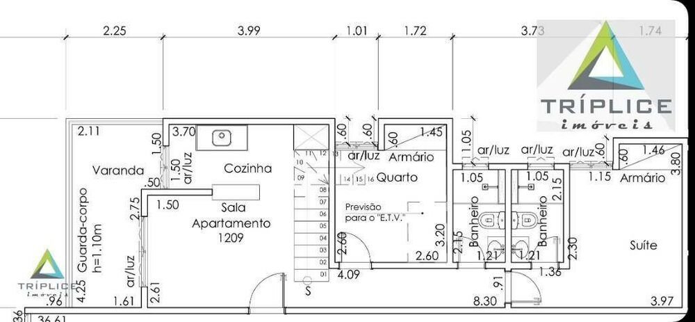 Cobertura, 3 quartos, 135 m² - Foto 16