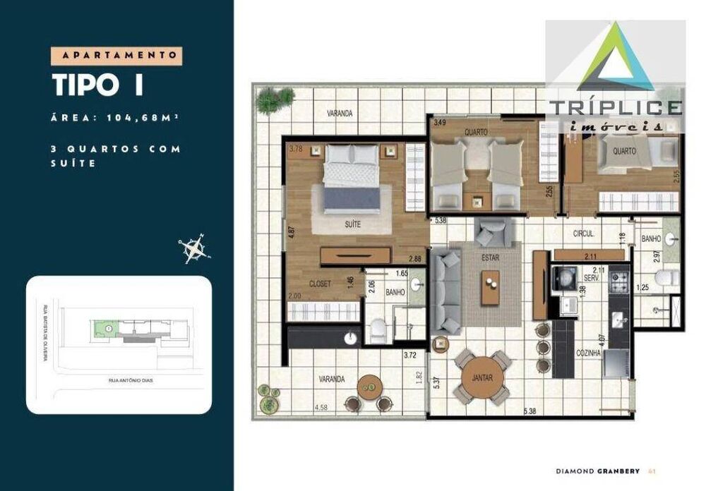Apartamento, 2 quartos, 51 m² - Foto 42