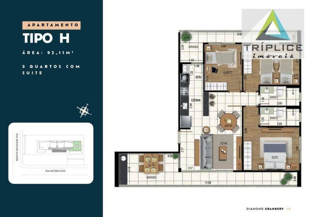 Apartamento, 2 quartos, 51 m² - Foto 41