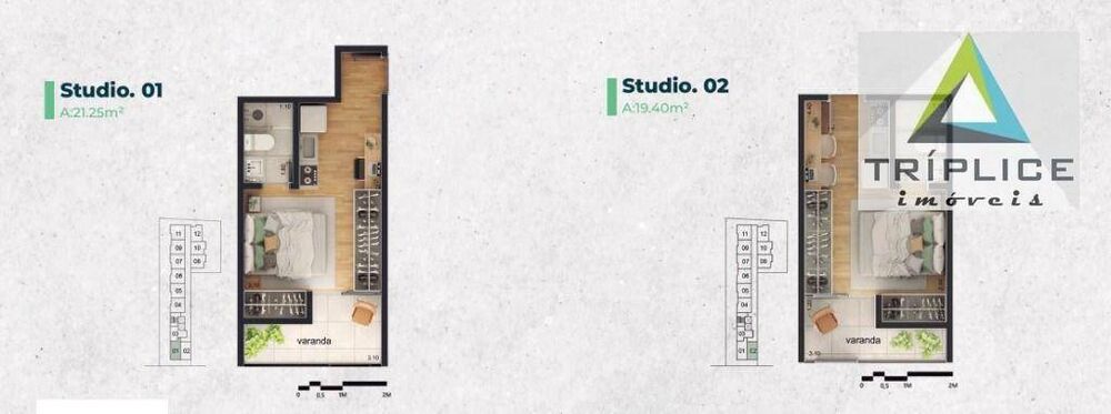 Kitnet-Studio, 22 m² - Foto 12