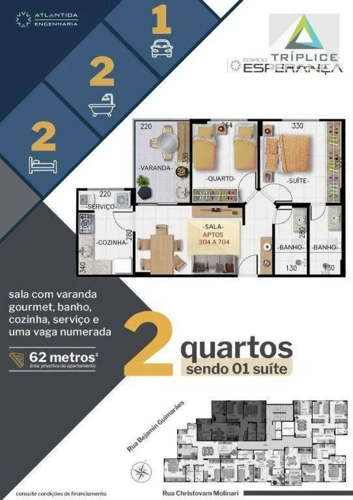 Cobertura, 3 quartos, 105 m² - Foto 8