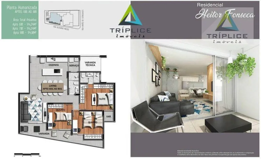 Apartamento, 3 quartos, 114 m² - Foto 10